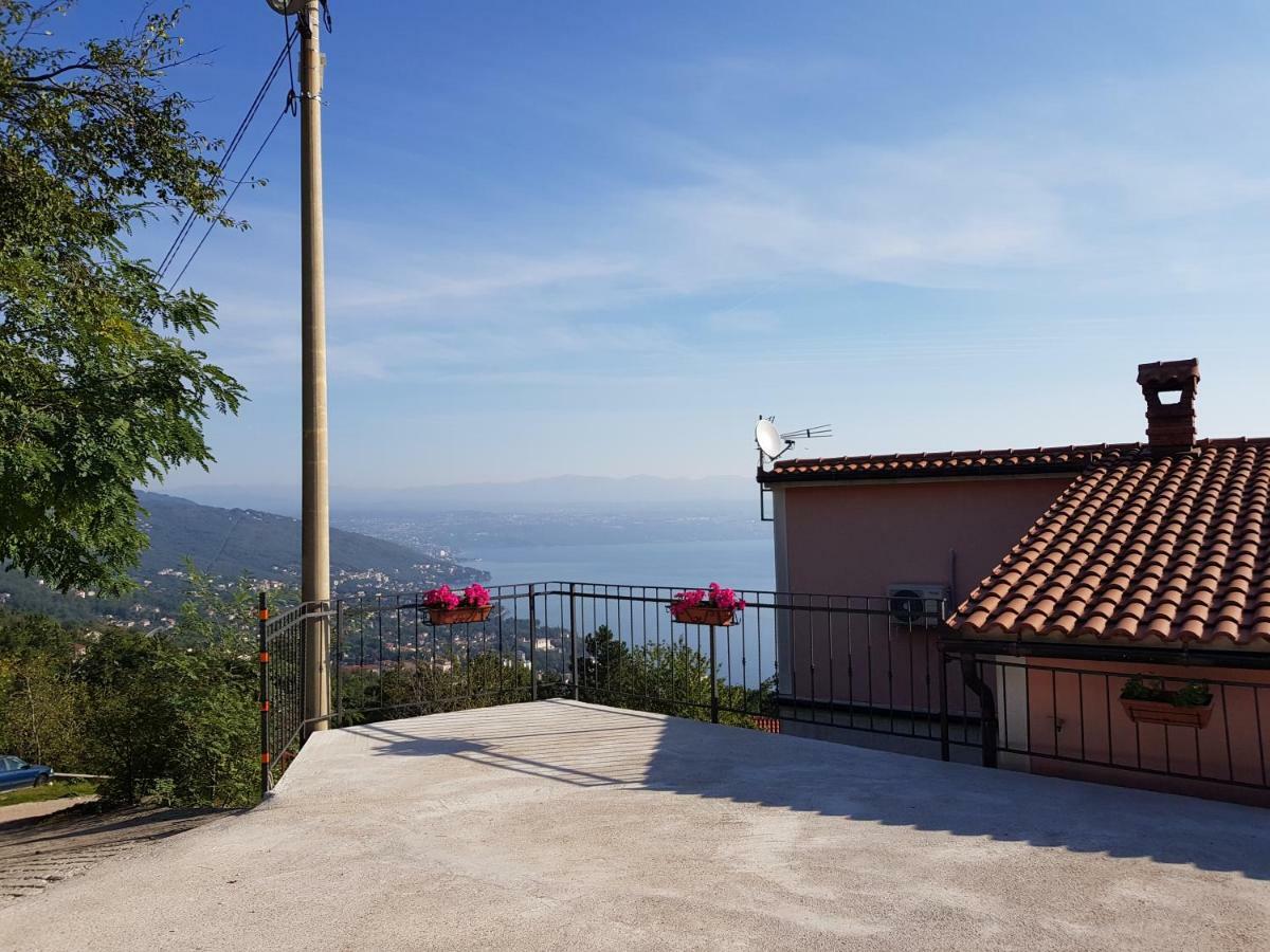 House Anastazia With Spectacular View Villa Lovran Luaran gambar