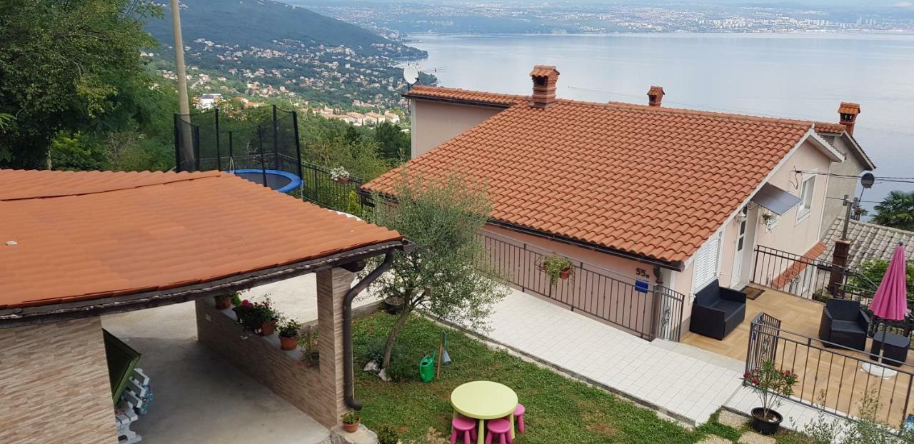 House Anastazia With Spectacular View Villa Lovran Luaran gambar